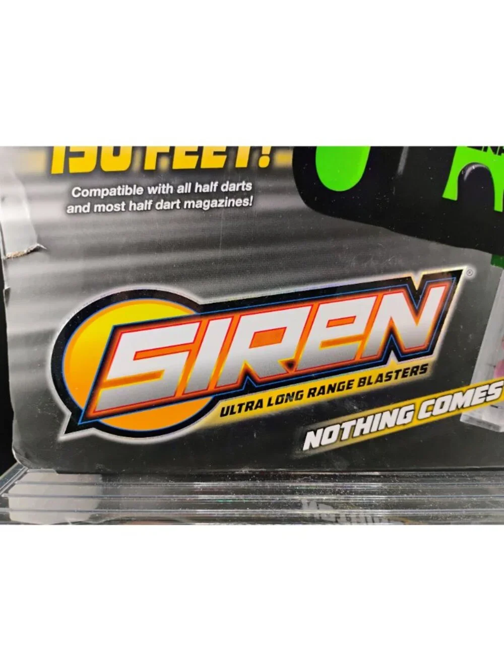 Siren Gnarl Mini Pump Blaster With Half Darts & Accessories